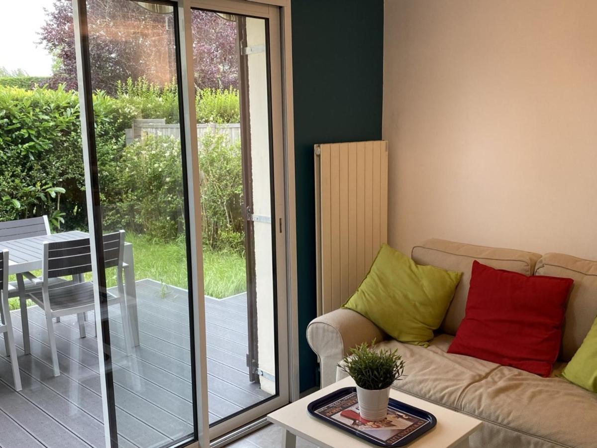 Charmant Cottage 2P Avec Jardin Et Wifi, A 2 Pas De La Plage De Cabourg - Fr-1-487-285 מראה חיצוני תמונה